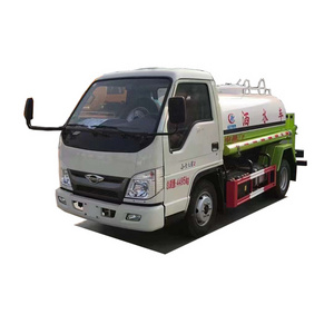 Foton 4x2 Euro III Diesel 2500L-3000L  small water tank truck for sale