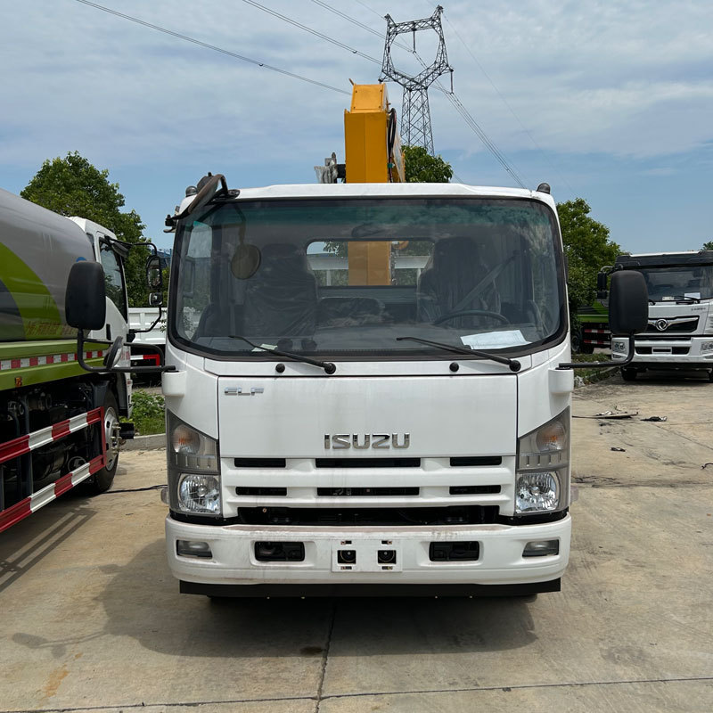 Mobile Mounted Cranes Crane Manufacturer Supply  ISUZU 5 ton Hydraulic Mobile Mounted Crane Truck