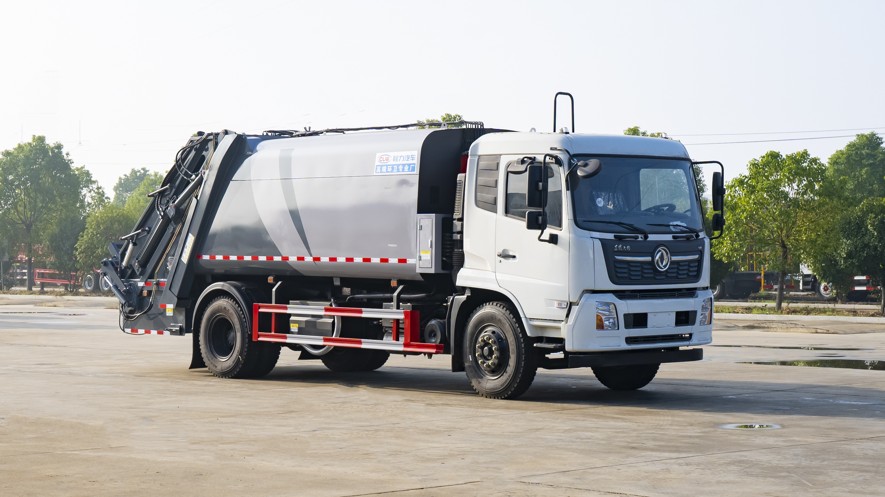 Dongfeng garbage cleaning truck 8-15m3 compressed garbage truck