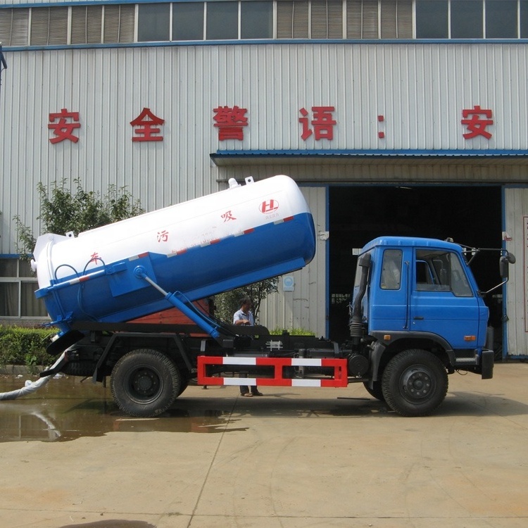 10000liters vacuum sewage suction tank truck for sale,4x2 Fecal suction truck for Septic tank