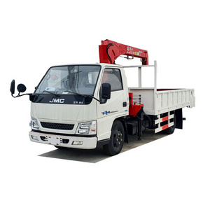 JMC changxing 2ton small palfinger  truck mounted crane for sale crane mounted truck