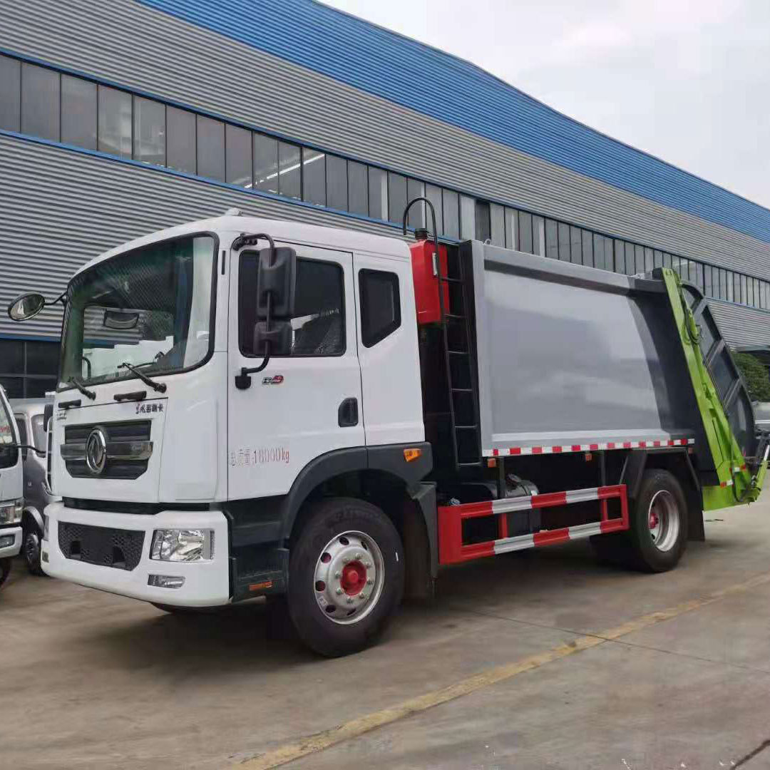 dongfeng 4*2 10 cubic meters compactor garbage truck for sale garbage compactor truck