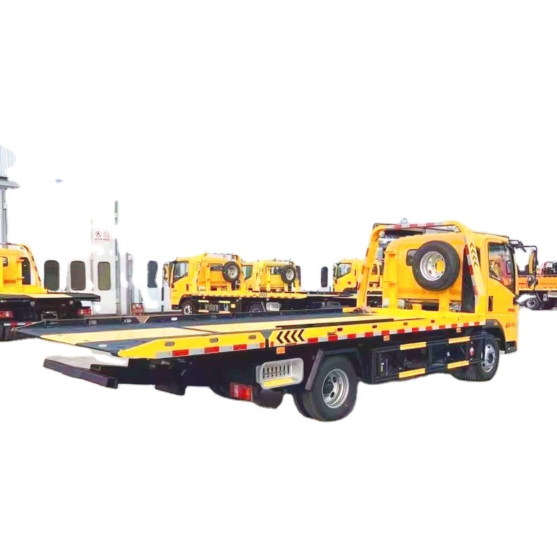 Gooder quality manufacturer China tow truck wrecker 4ton bed for sale