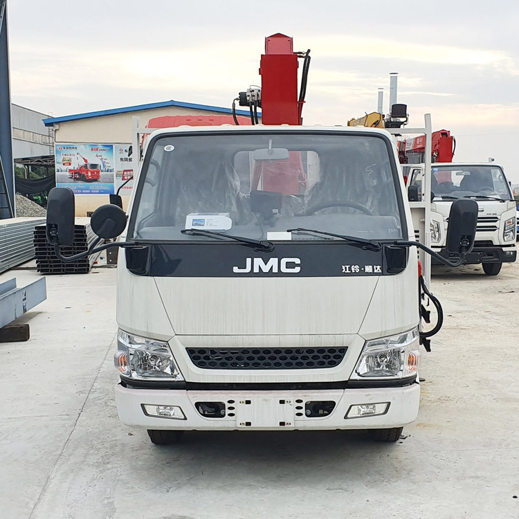 JMC changxing 2ton small palfinger  truck mounted crane for sale crane mounted truck