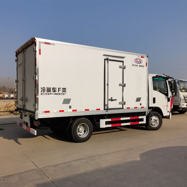 ISUZUU 100P/600P/700P KV100 small light freezers storage delivery truck and 5- 8tons minus 18 degrees refrigerator trucks