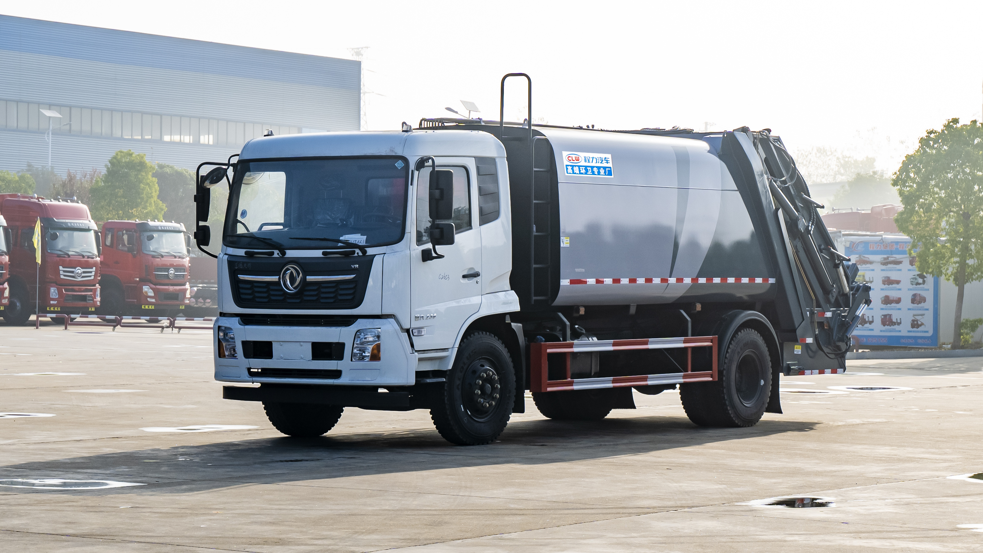 Dongfeng garbage cleaning truck 8-15m3 compressed garbage truck