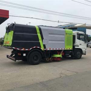 Cheap 4x2 Municipal Sanitation Vacuum wash Sweeper Vehicle