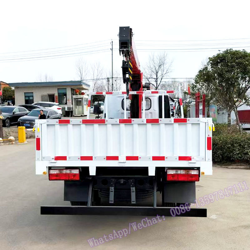 Factory price Small 3.2 Ton mini Truck Mobile Crane lorry mini truck mounted crane price