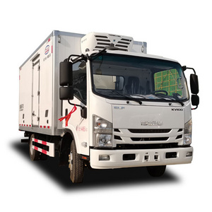 ISUZUU 100P/600P/700P KV100 small light freezers storage delivery truck and 5- 8tons minus 18 degrees refrigerator trucks