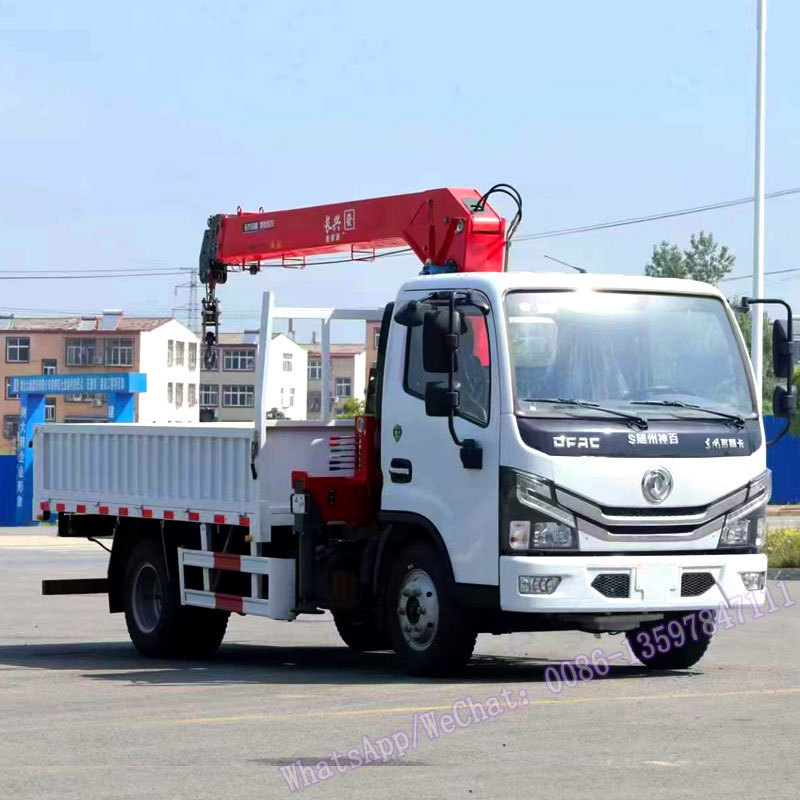 Factory price Small 3.2 Ton mini Truck Mobile Crane lorry mini truck mounted crane price