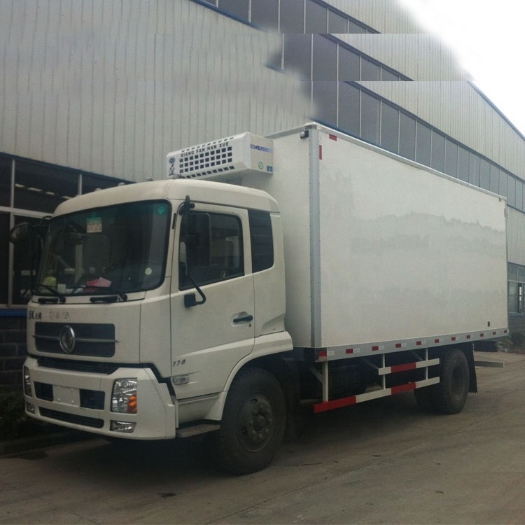 dongfeng mini refrigerated van truck for meat and fish,Fruit and vegetable cold chain  box car