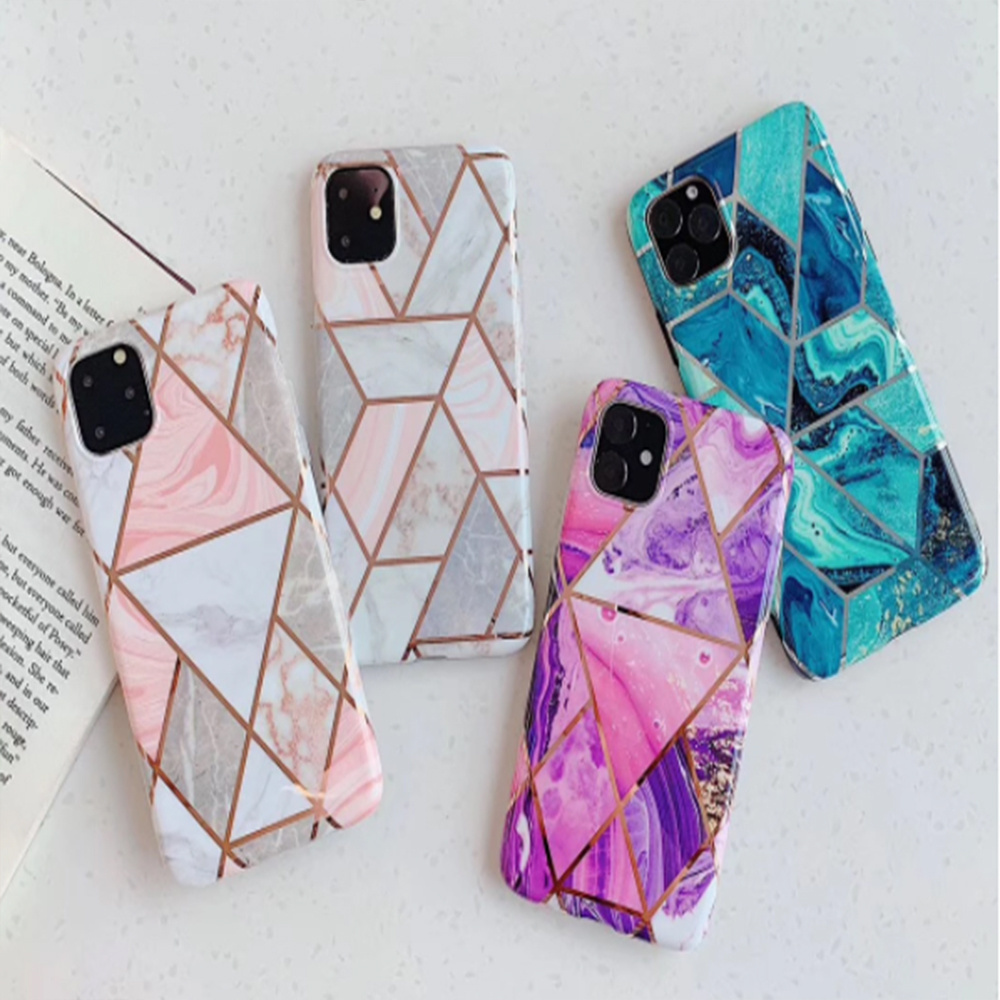 Laser Marble TPU Phone Case for samsung Note20 Pro Plaid   Back Cover Case