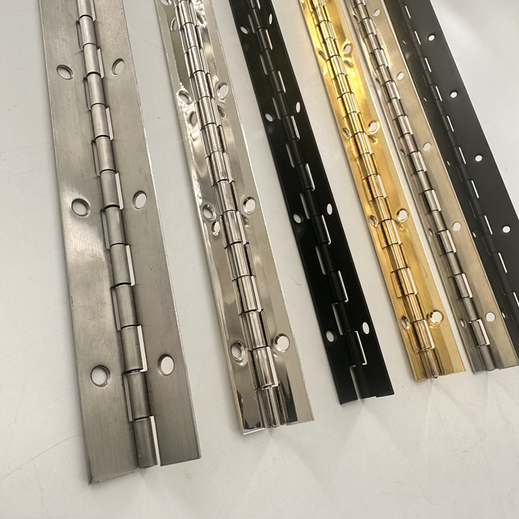 Hardware Stainless Steel Folding Long Piano Long Continuous Cabinet Hinge