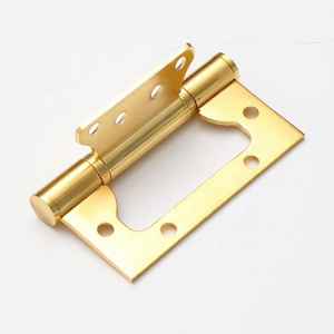 Custom Square Barrel Duty Iron Special Solid Furniture Inches SS201 SS304 Wooden Heavy Brass Door Hinges