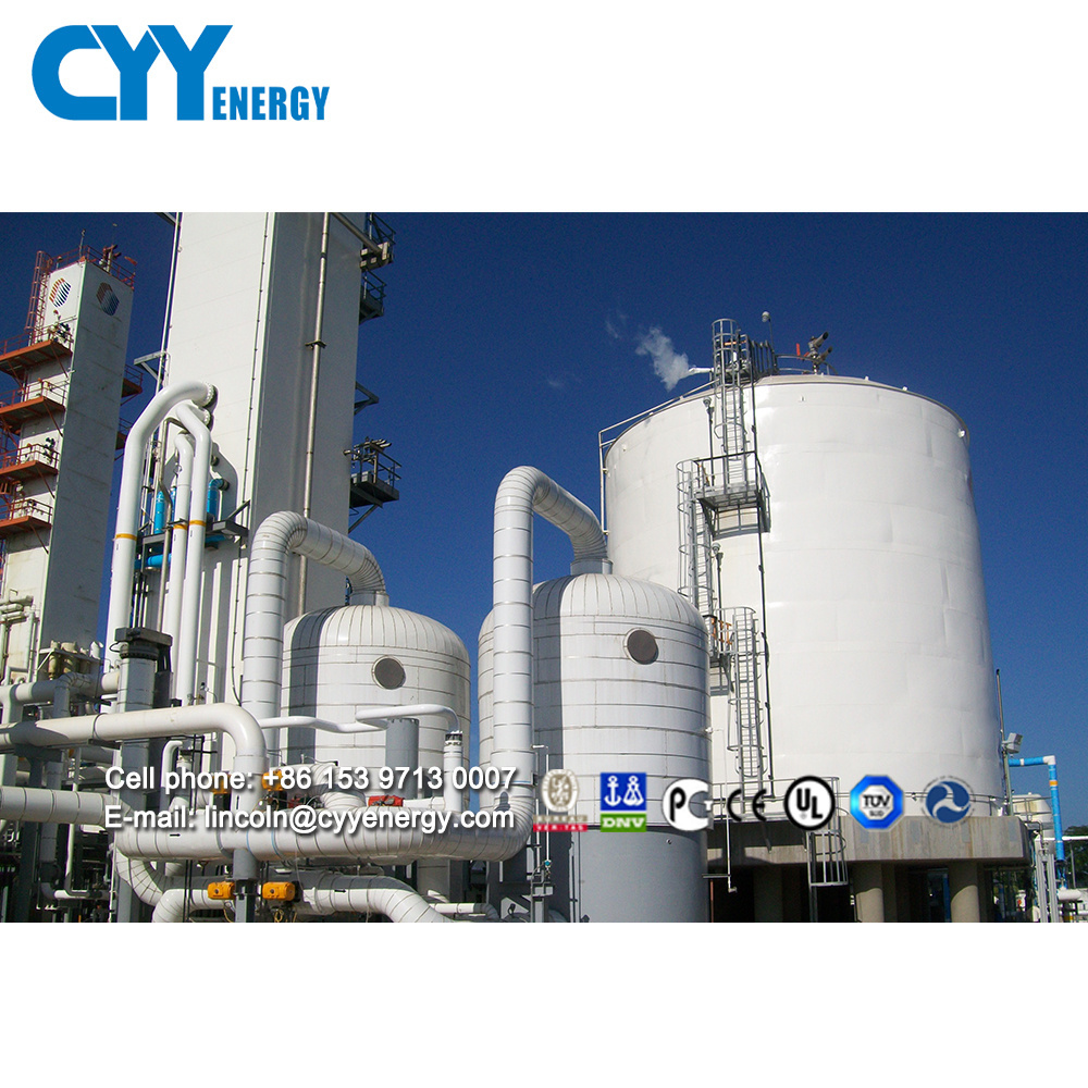 New arrival cryogenic liquid oxygen air separation plant