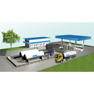 High Quality Skid Mounted LNG L-CNG Fueling Station with Low Price