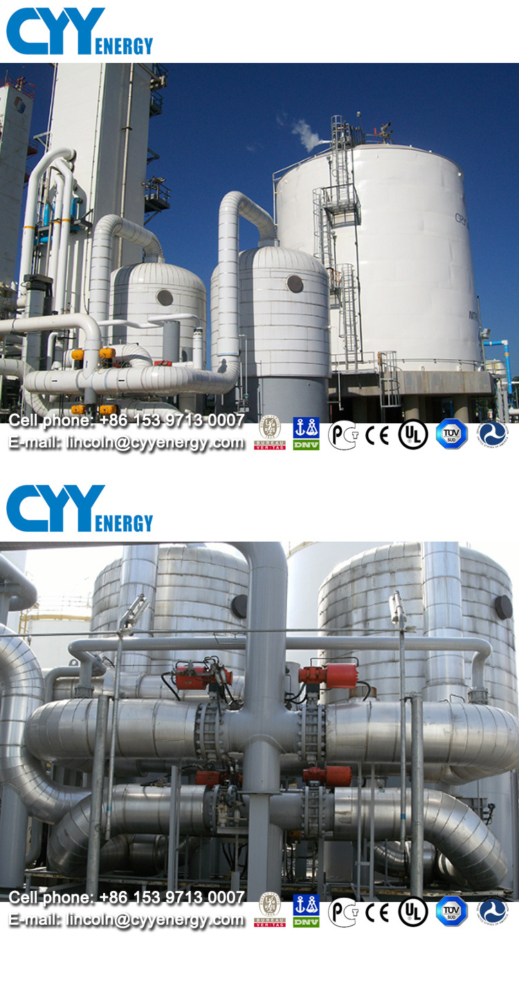 New arrival cryogenic liquid oxygen air separation plant