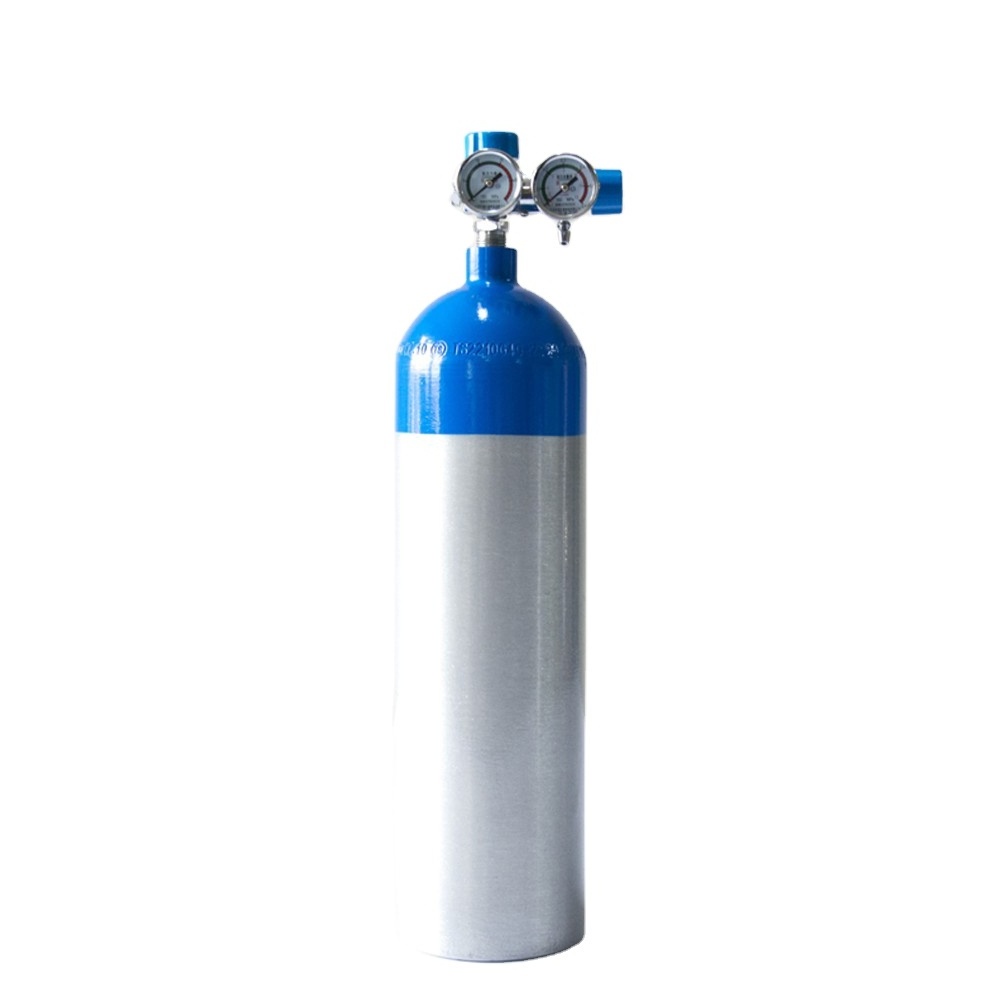 Fully Wrapped Big Small Size Seamless Steel Refrigeration  Aluminium CNG Ammonia Acetylene cylinder Medical Oxygen Gas  Cylinder