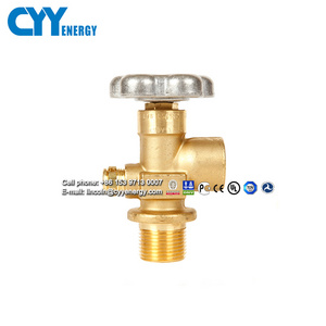 CGA580 /QF-2 valve Type CO2 Oxygen Nitrogen gas cylinder valve