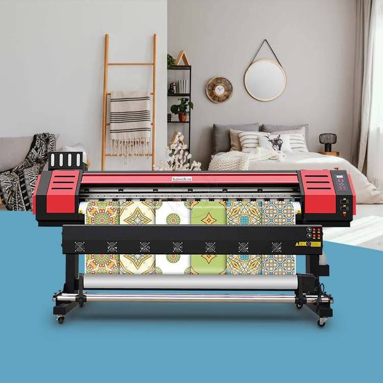 Large format Roll to roll dye sublimation plotter printer digital polyester fabric printing machine