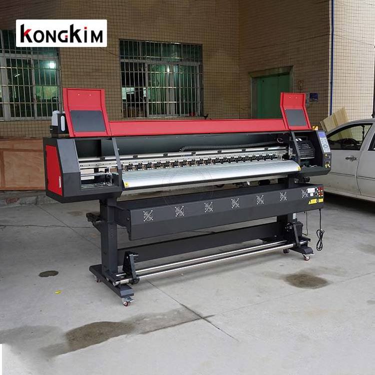 High-end flex printing flex banner printer printing machine KONGKIM 1.8m/3.2m eco solvent printer