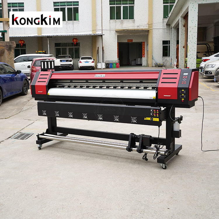 6 Feet 1.8m large format printer xp 600 printhead eco solvent printer First-class after-sales service