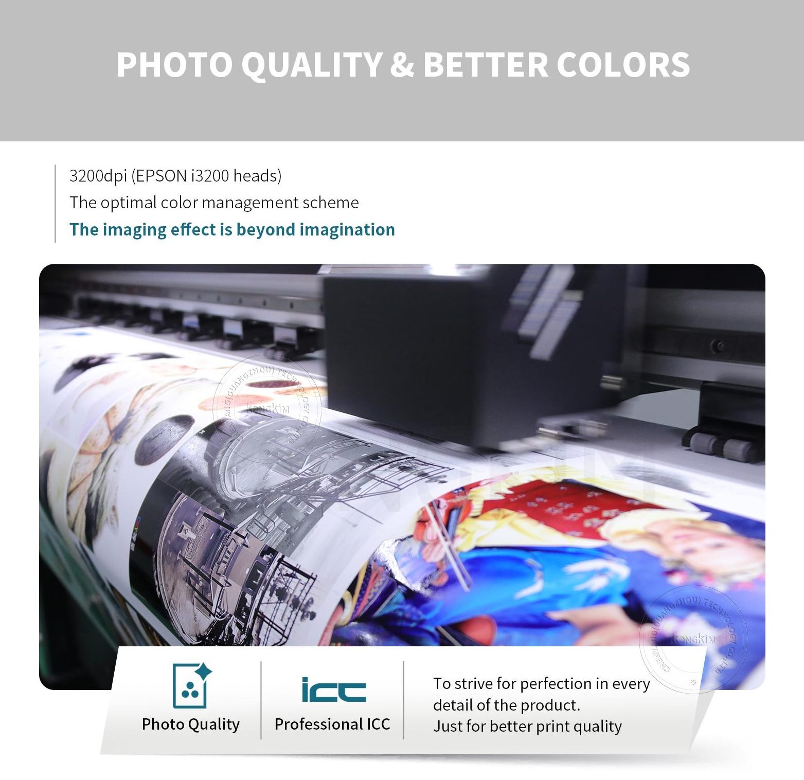 Wide Format Eco Solvent Outdoor Cheap Canvas Banner Wallpaper Digital Printing Machine