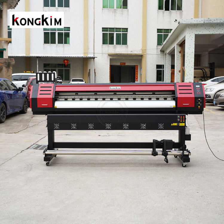 Wide Format Eco Solvent Outdoor Cheap Canvas Banner Wallpaper Digital Printing Machine