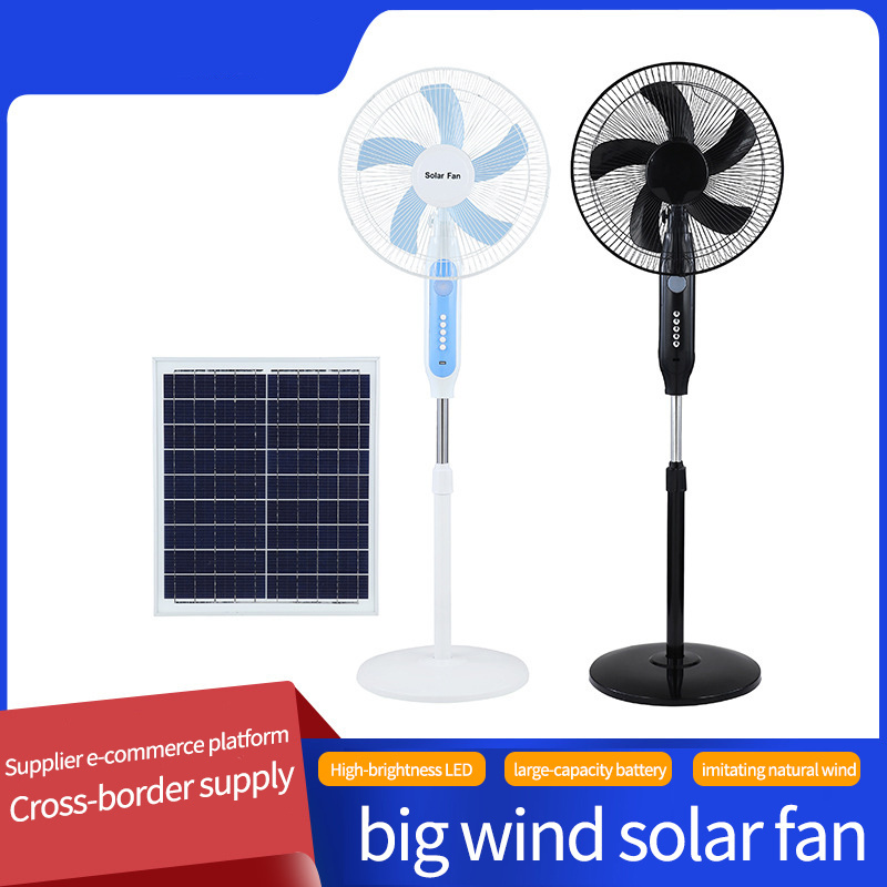 LIGHTSINCERE solar powered handheld fan with solar panel greenhouse and led bulb greenhouse