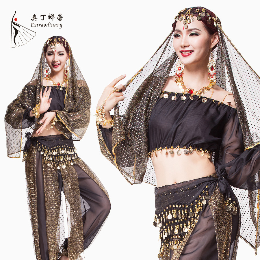 Belly Dance Performance Costume for Women Bollywood Dance Costume Arab Belly dance costume