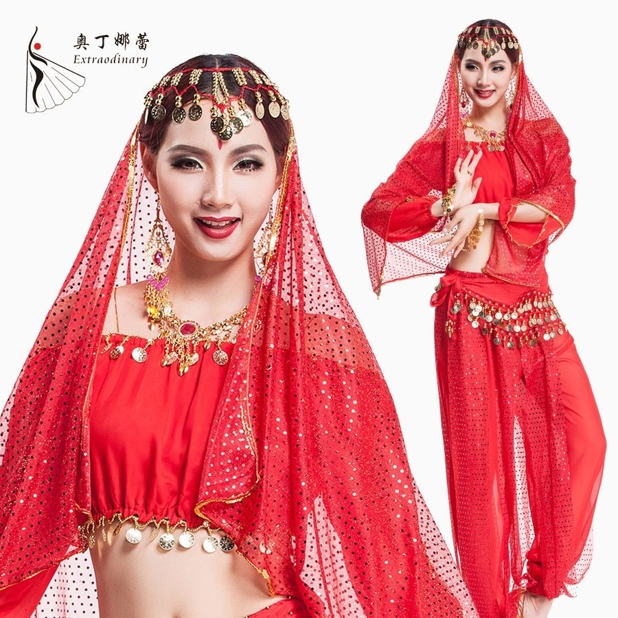 Belly Dance Performance Costume for Women Bollywood Dance Costume Arab Belly dance costume