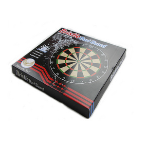 Hot selling product indoor games high quality sisal board,flocked dartboard,wooden dart board