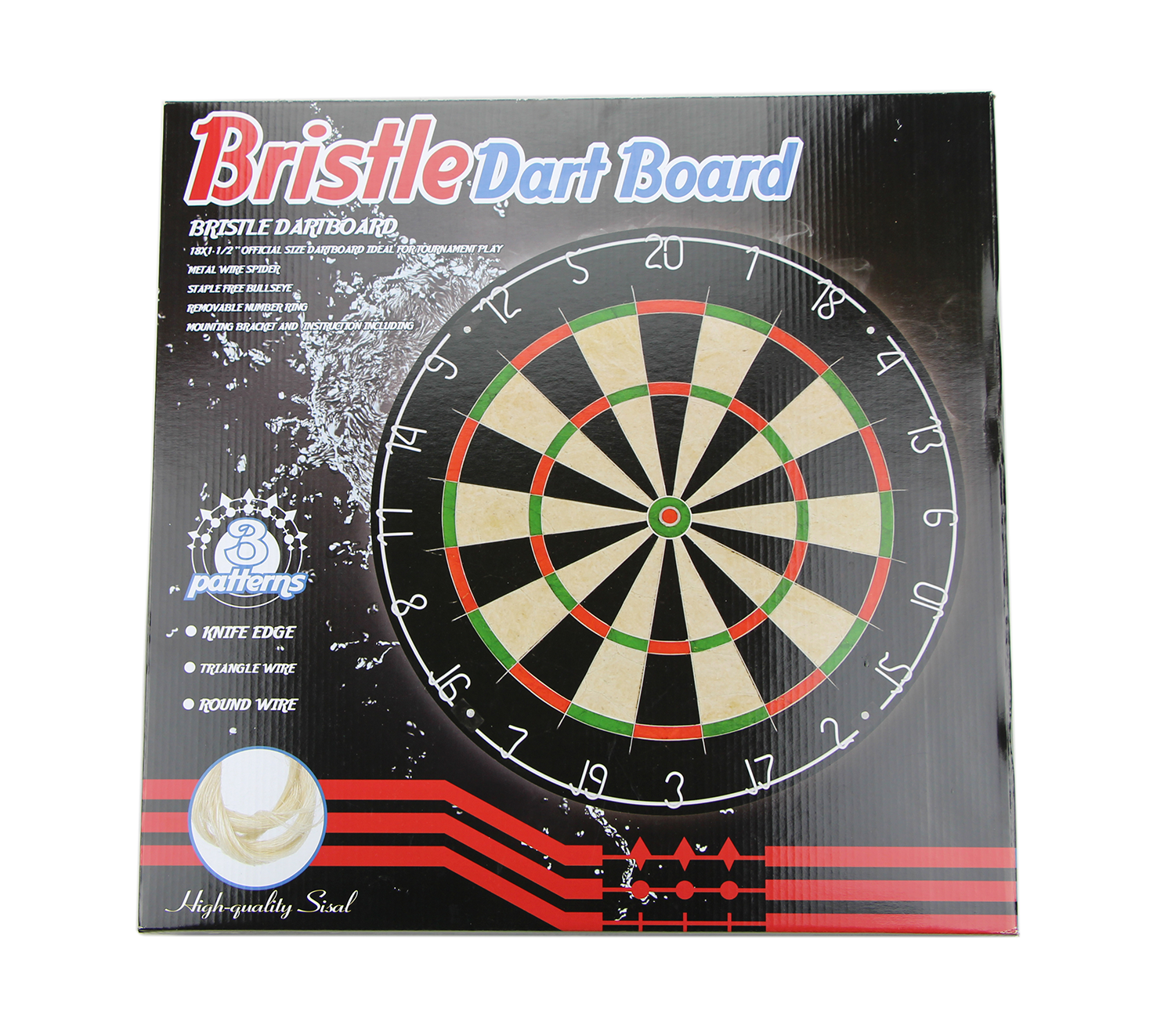 Round Wire Sisal Bristle Dartboard/Sisal Bristle Custom Logo Dartboard/China manufacturer custom brand sisal