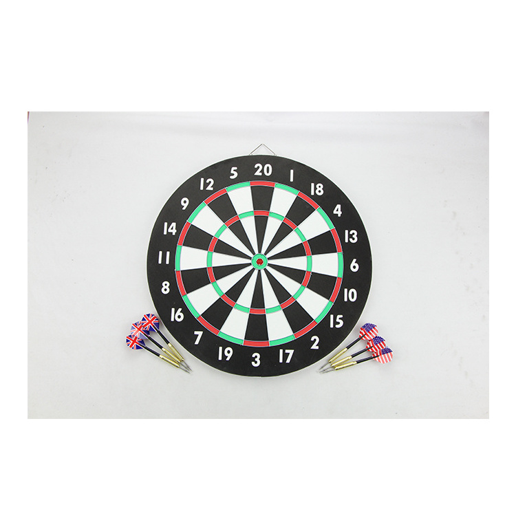 Safe cheaper custom paper dartboard/2019 New Dartboard With 6 Darts Wholesale Dart board Custom Types