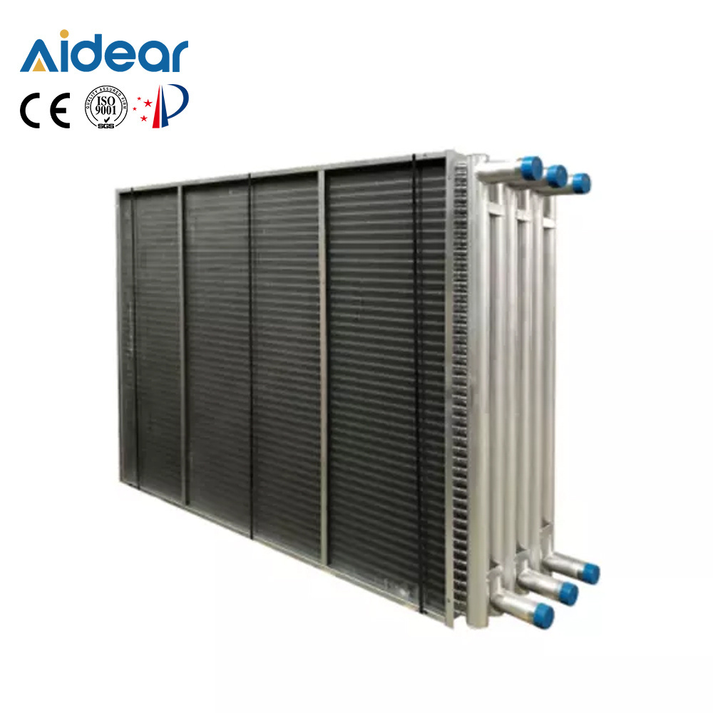 Aidear Tube Finned Air Cooled Heat Exchanger Equipment Freon Water Heat Exchangers