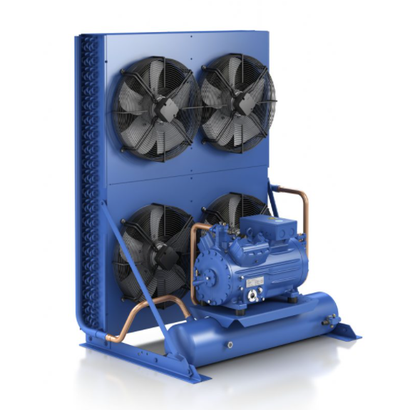 Air cooler condenser unit for cold storage