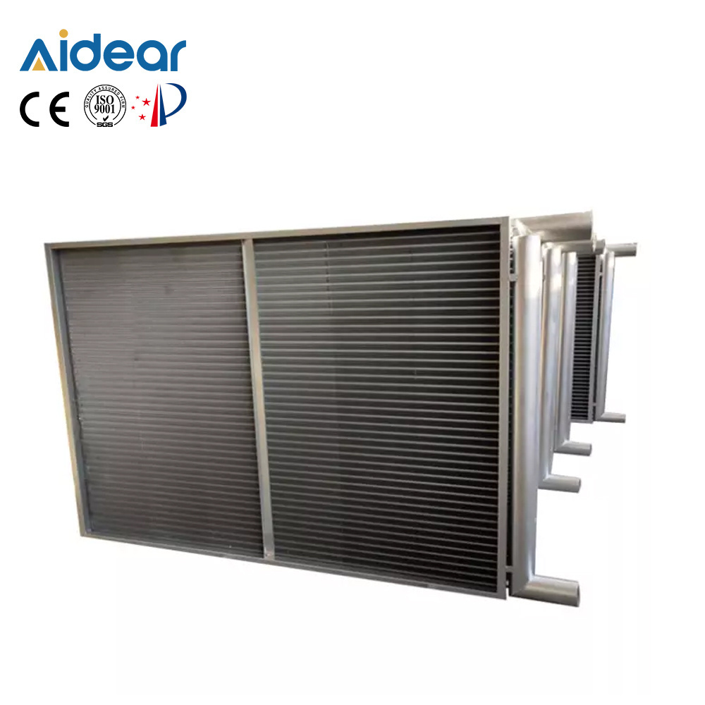 Aidear Tube Finned Air Cooled Heat Exchanger Equipment Freon Water Heat Exchangers