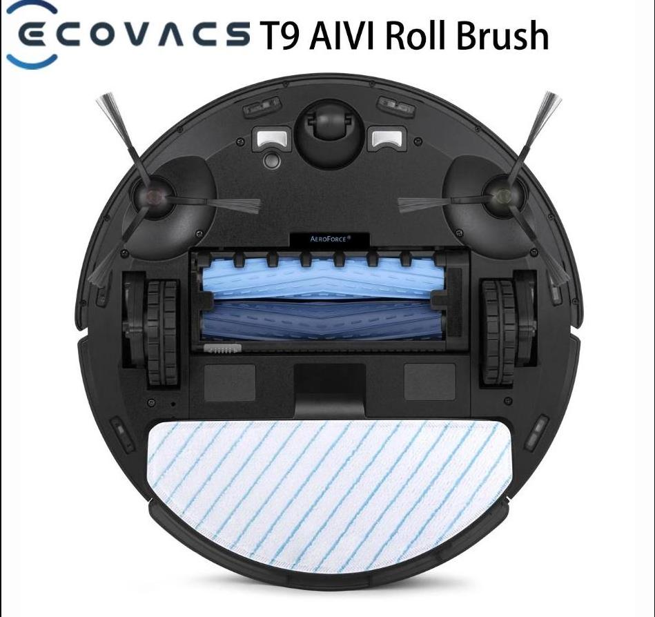 For ECOVACS T9 AIVI Accessory Rubber Roller Main Brush For Deebot T9 AIVI Robot Vacuum Cleaning Replacement