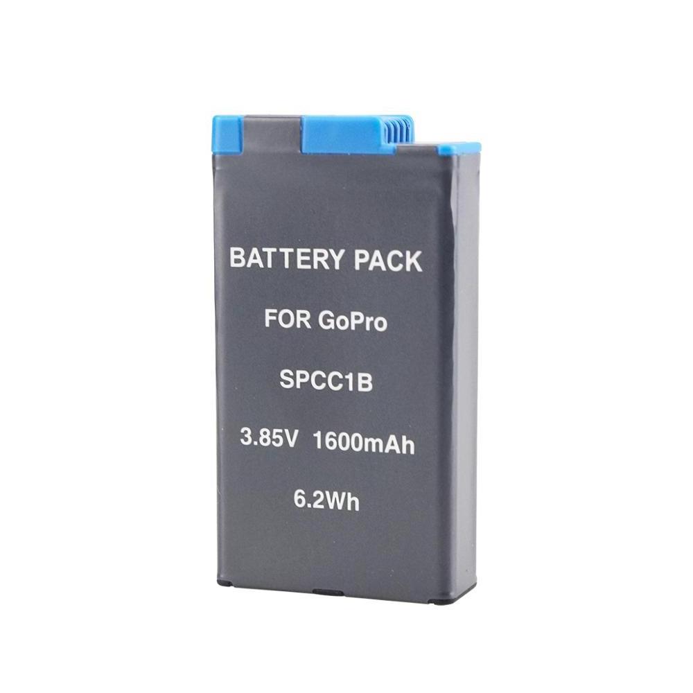 New 1600mAh SPCC1B Battery for Go-Pro Max Rechargeable Lithium Battery 360 Panoramic Action Camera Batteries Accessories