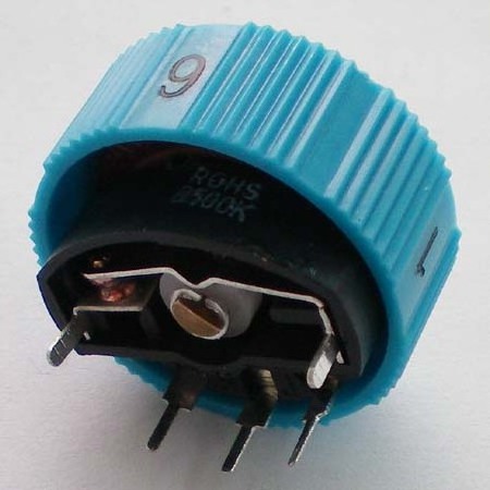 WH028-2 rotary potentiometer thumbwheel potentiometer with switch Power tool potentiometer Factory direct price discount