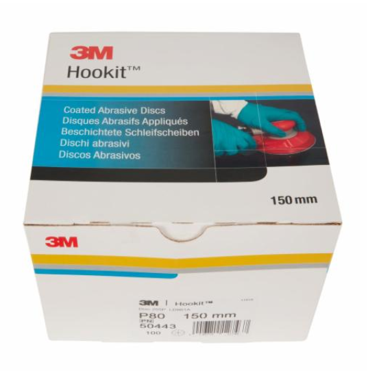 3M 255P Hookit Aluminium Oxide Sanding Disc Extra Fine Grade P40-400 Grit Customized  Grinding Cleaning Grinder Foam PU