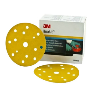 3M 255P Hookit Aluminium Oxide Sanding Disc Extra Fine Grade P40-400 Grit Customized  Grinding Cleaning Grinder Foam PU