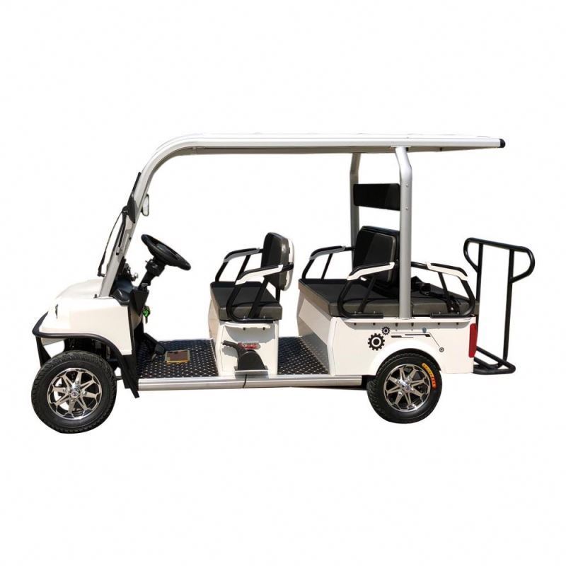 Popular Chang li 6 seater 48V mini electric golf cart Mini Tour Bus Tourist Shuttle Sightseeing Car golf buggy made in china