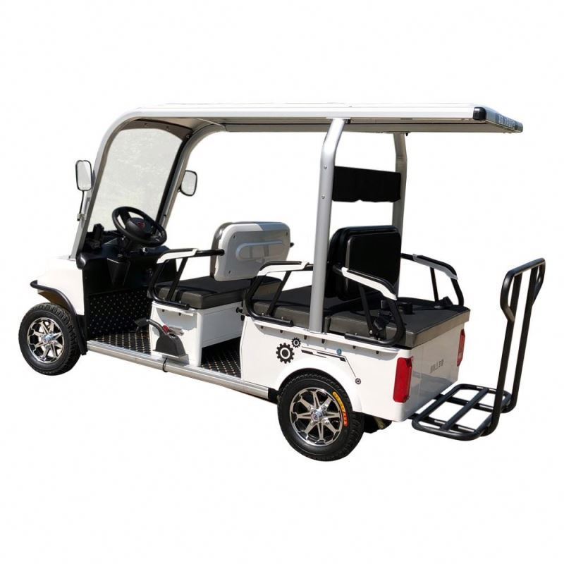 Popular Chang li 6 seater 48V mini electric golf cart Mini Tour Bus Tourist Shuttle Sightseeing Car golf buggy made in china