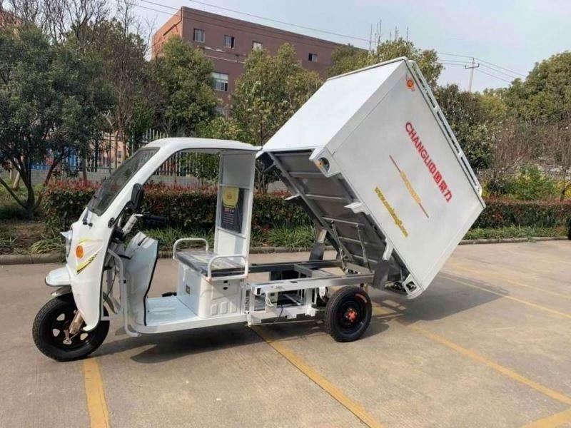 3 wheel cargo tricycle/electric tricycle mini dumper/mining electric dump truck