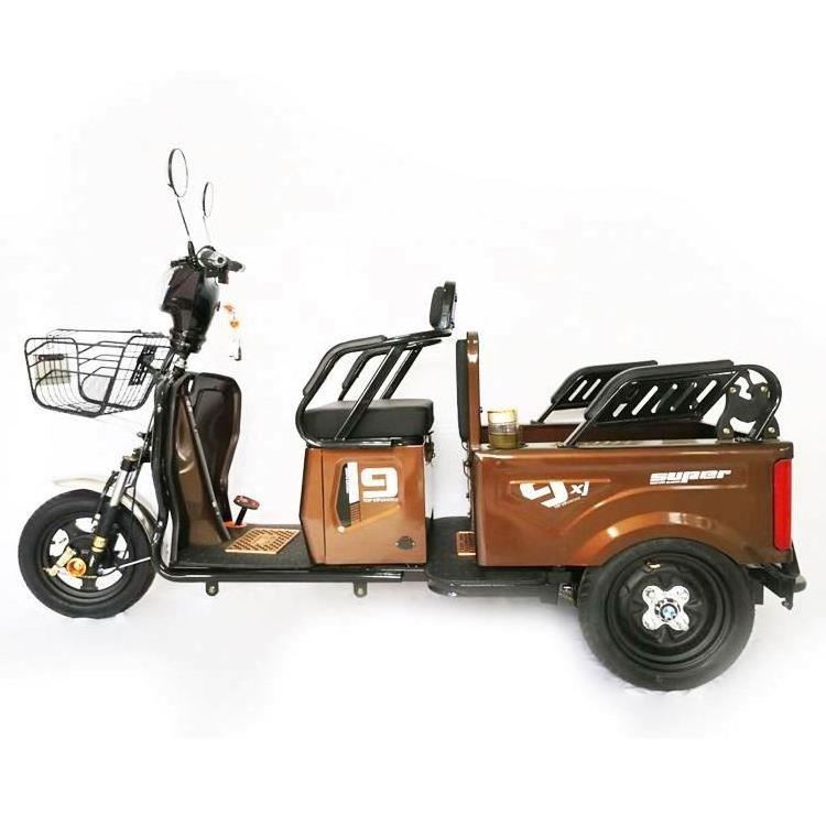 adult 3 seater electric tricycle car bike