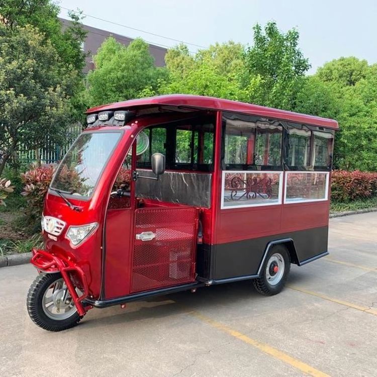 Chang li 1500w Hot sale 9 seats Electric Tricycle travelling taxi made in china