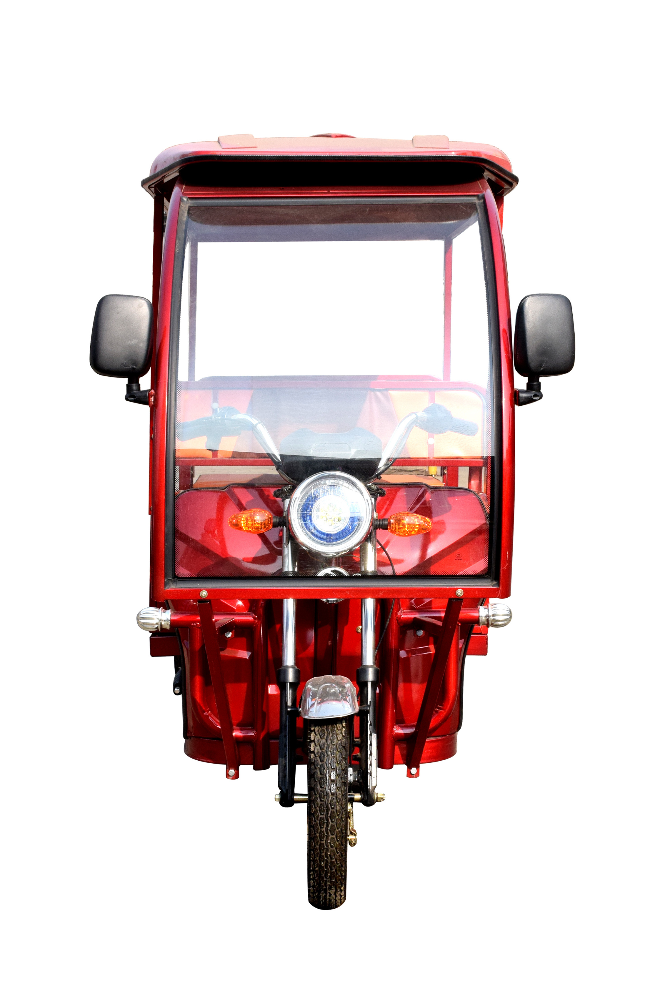 changli 6 adult passenger with passenger seat philippine bajaj style tuk tuk three wheel 1000w electric taxi tricycle with roof