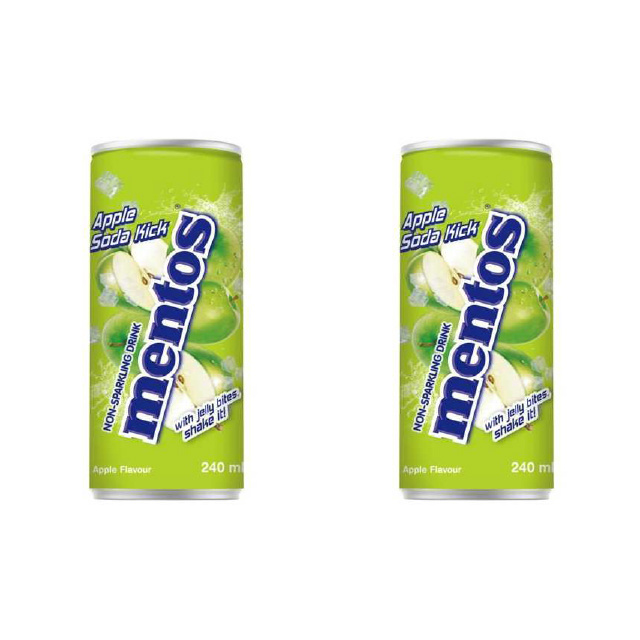 Apple SodaKick 240 ml drinks Refreshing still lemonade with jelly pieces  apple flavour drinks