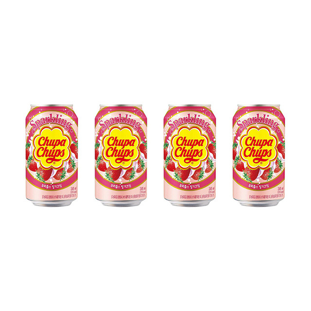 Fast Selling  Strawberry Cream Drink 345 ml Fruity carbonate drink Wholesale